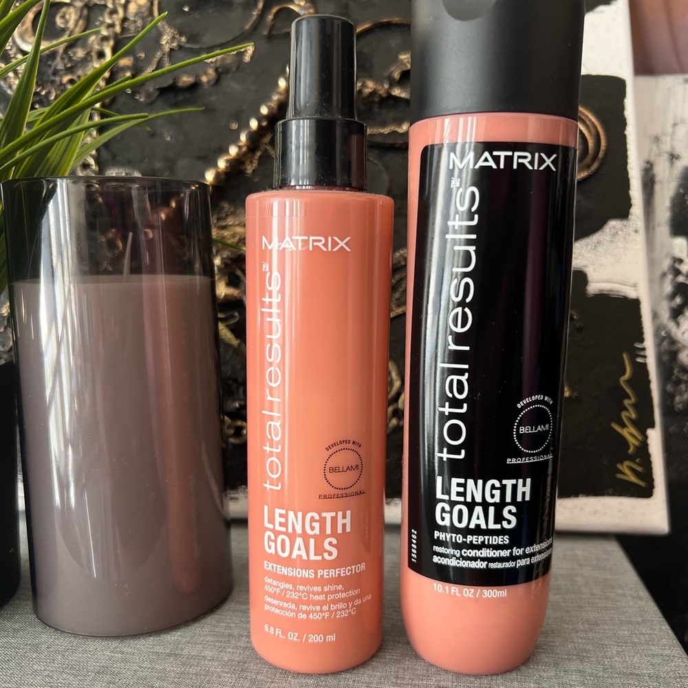 Matrix Length Goals Leave in and conditioner